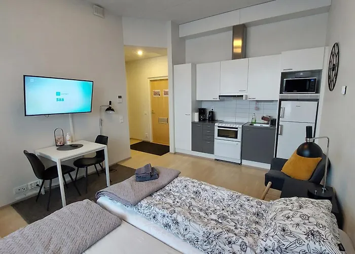 Location Center With Balcony And Free Parking Kotimaailma * Jyväskylä